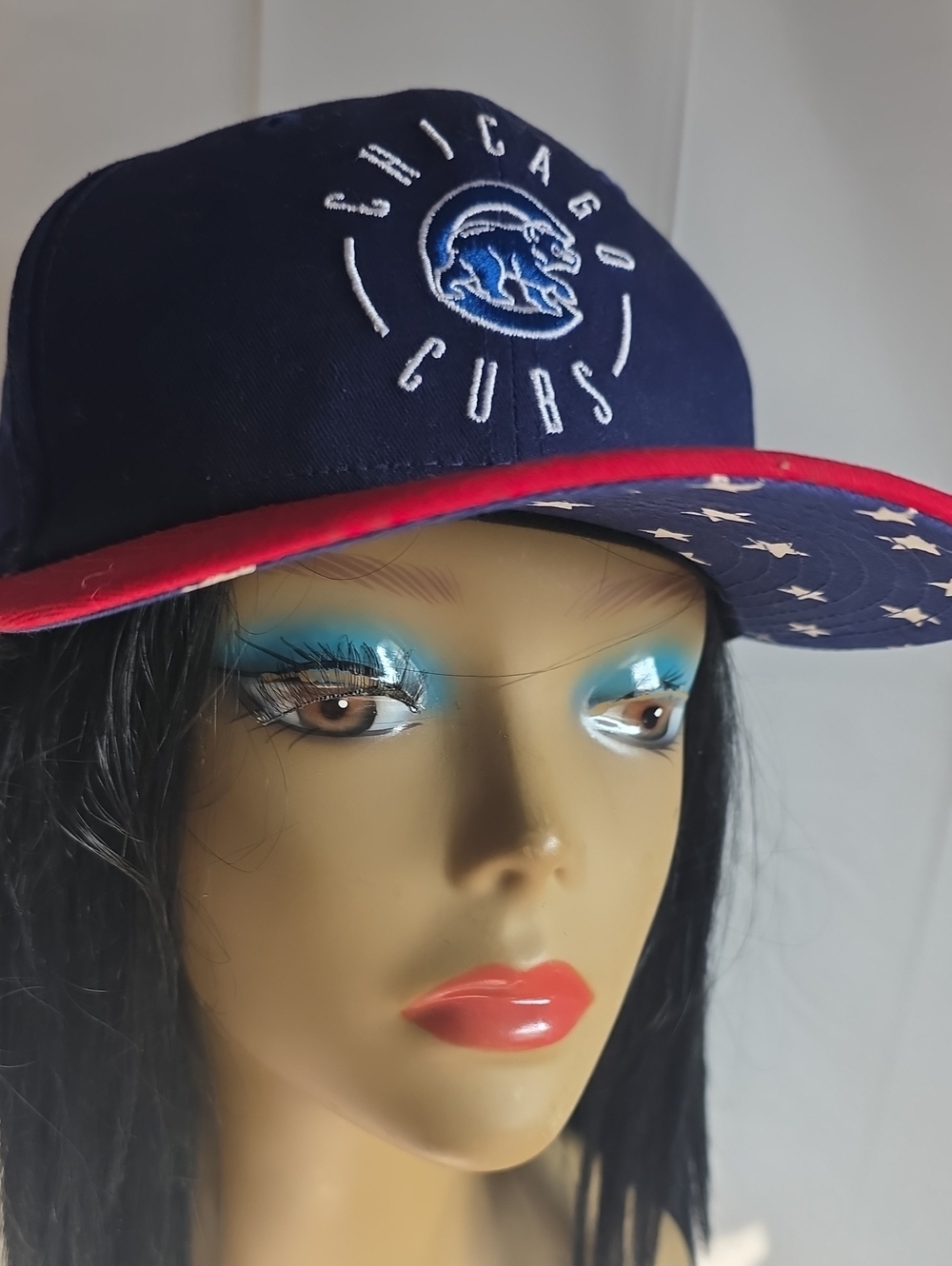 New Era Navy and Black Women's Snapback Hat